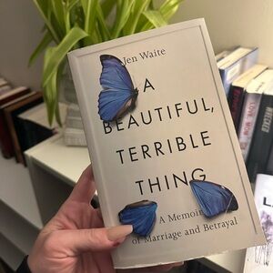 A Beautiful, Terrible Thing by - Blue Cover